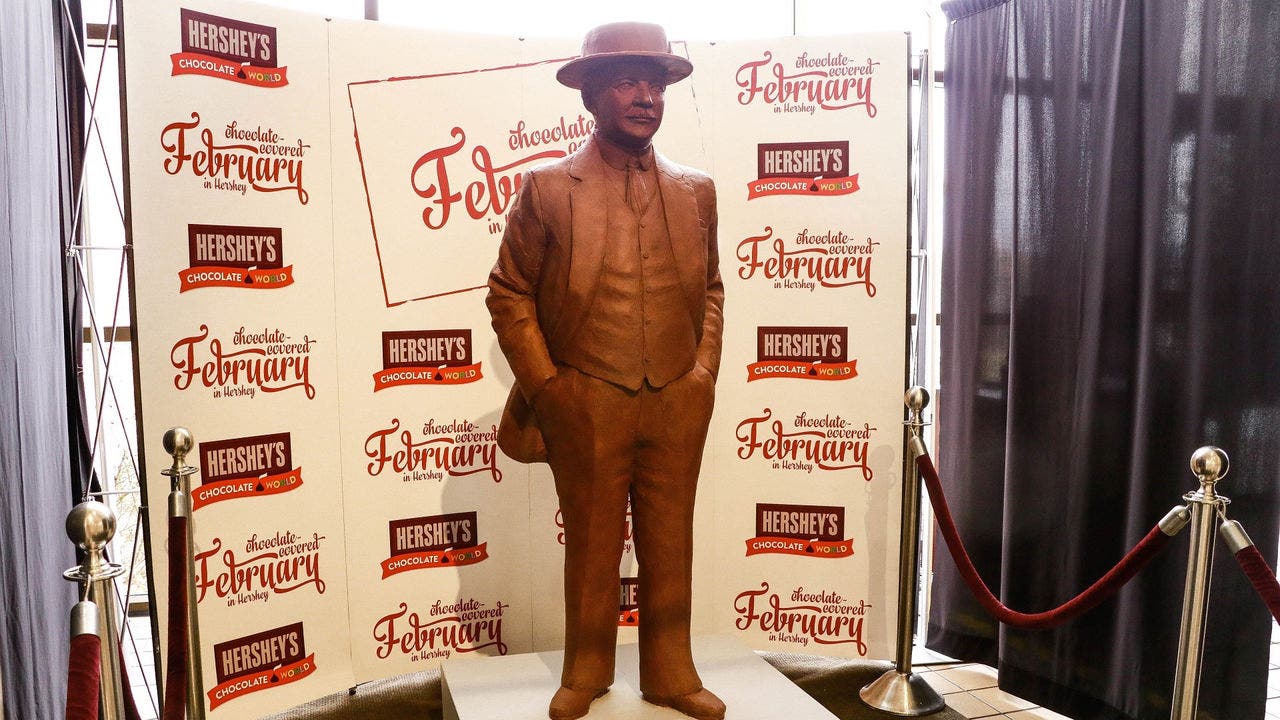 Milton Hershey Sculpture